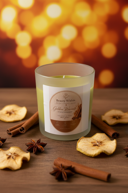 Golden Warmth – Luxury Scented Candle