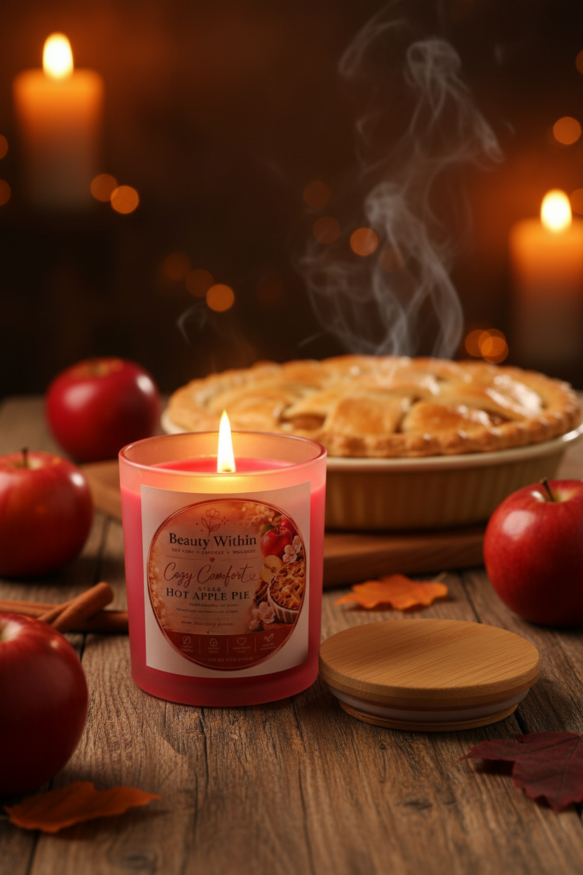 Cozy Comfort – Hot Apple Pie Candle