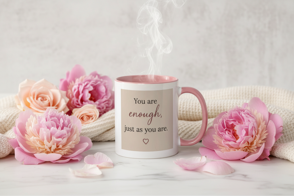 Beauty Within Self-Care Affirmation Mug